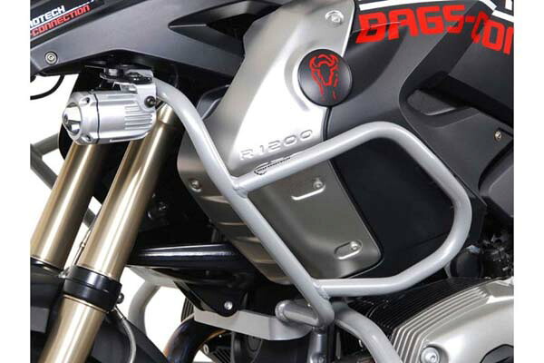 SW-MOTECH BMW R1200GS(2008~2012) アッパークラッシュバー シルバー (クラッシュバー必要) SBL0756510000-S