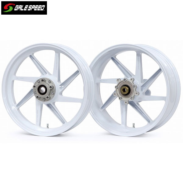 GALE SPEED (ゲイルスピード) XJR1200/1300 -99(国内)/1300 98(逆車) アルミ鍛造ホイール [TYPE-E] フロント 350-17 ソリッドホワイト 29430001SW
