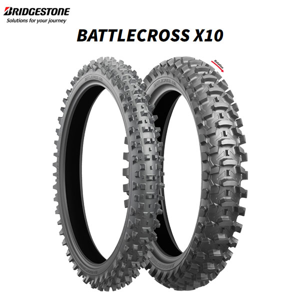 ブリヂストン MCS01784 BATTLECROSS X10 リア 90/100-16 51M W B4961914866426
