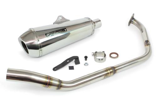 武川 YZF-R125(8BJ-RE45J) テーパーコーンマフラー(政府認証) SP04-02-0012