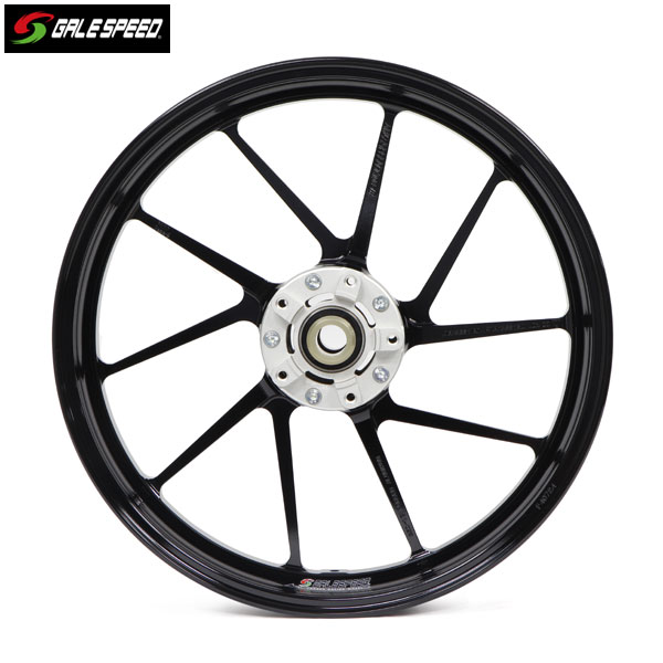 GALE SPEED (ゲイルスピード) BMW K1300R/K1300GT/K1300S アルミ鍛造ホイール [TYPE-R] フロント 350-17 グロスブラック 28391022GB