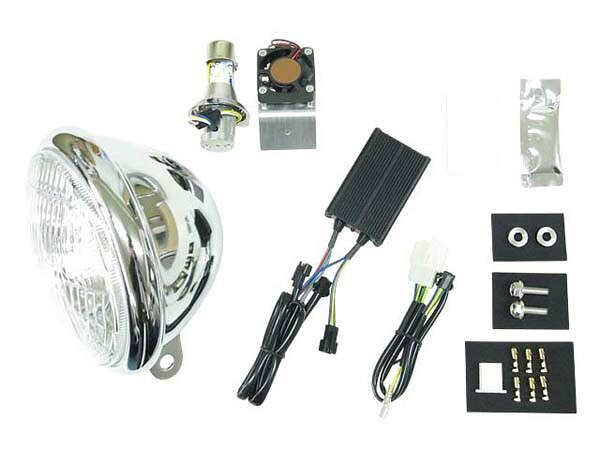【7月25日出荷】プロテック ハーレー X350(2023～) LBH-HD1 LED5.5インチベーツタイプヘッドライトkit 6000K PRO63023-60｜PartsBoxSystemJapan