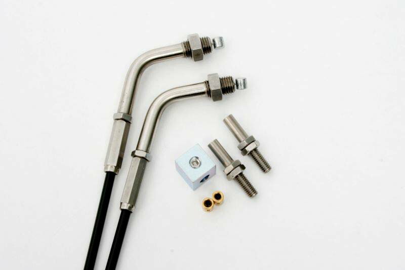【在庫あり】ACTIVE(アクティブ) ACTIVE アクティブ カスタム パーツ スロットルキットTYPE-1･2･3 DIYスロットルワイヤー 2本入 1060302