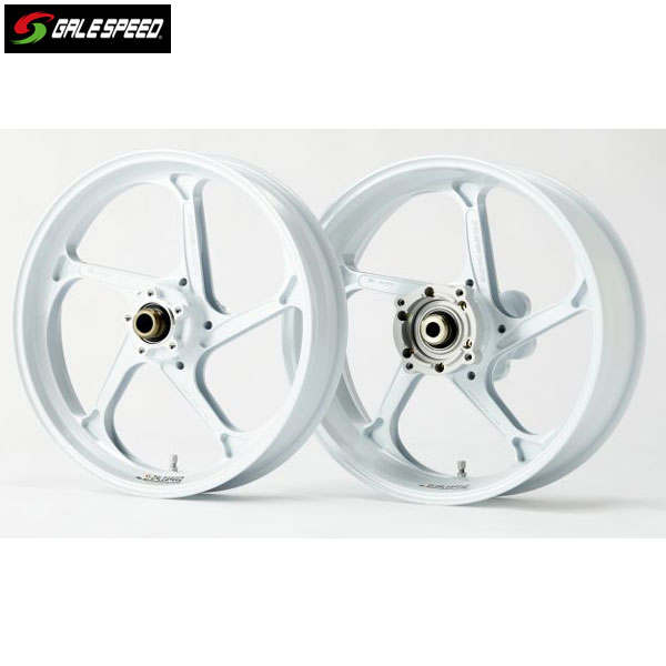 GALE SPEED (ゲイルスピード) ZX-10R ABS(16-24) アルミ鍛造ホイール [TYPE-GP1S] フロント 350-17 ソリッドホワイト 28870075SW
