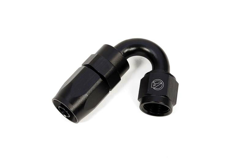 【4月11日入荷予定 受付中】ACTIVE(アクティブ) ＃6 150°ベントチューブフィッティング( ブラック/ブラック) AC4006150BK