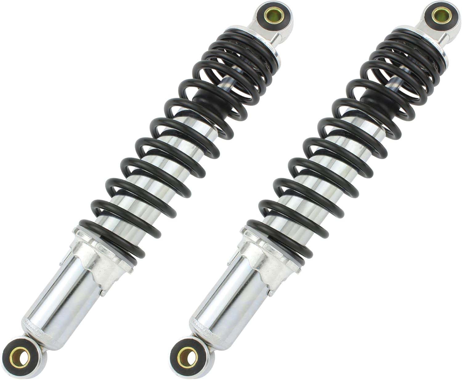 【4月18日出荷】シフトアップ モンキー/ゴリラ ホンダ HONDA リアショック Type-1 (305mm)メッキボディ/ブラックスプリング 2本入り 205305-36-10