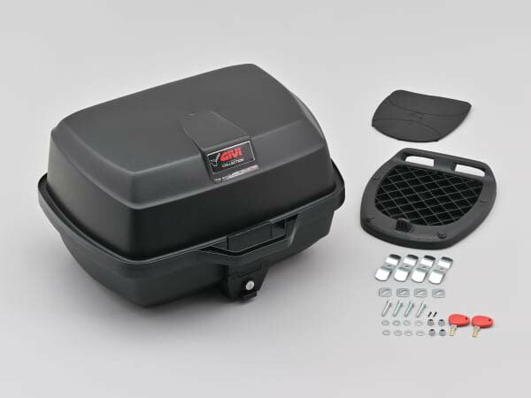 【4月11日出荷】デイトナ リアボックス GIVI E20NW 未塗装ブラック DAY61415