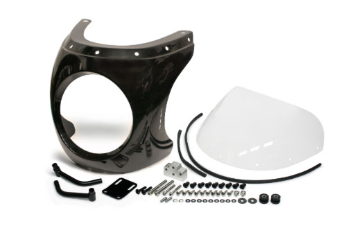 ACTIVE(アクティブ) BMW R nineT ビキニカウル FRP製 黒ゲルコート仕上げ(スモークスクリーン) 10990012