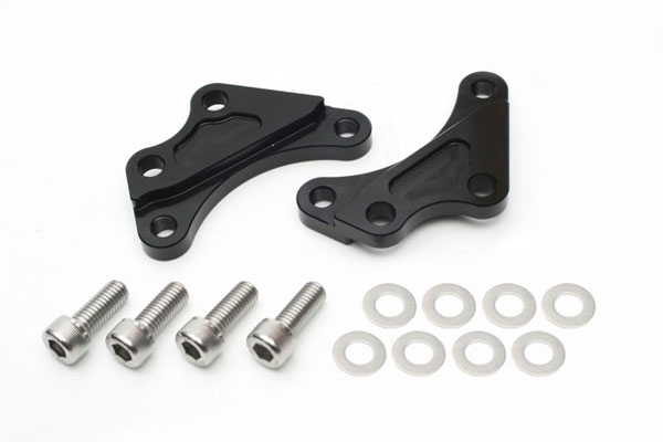 ACTIVE(アクティブ) TMAX/XJR400/SRX400/TZR250 YAMAHA ヤマハ キャリパーサポート ブラック (40mmピッチ&STDローター径用) 1470046B