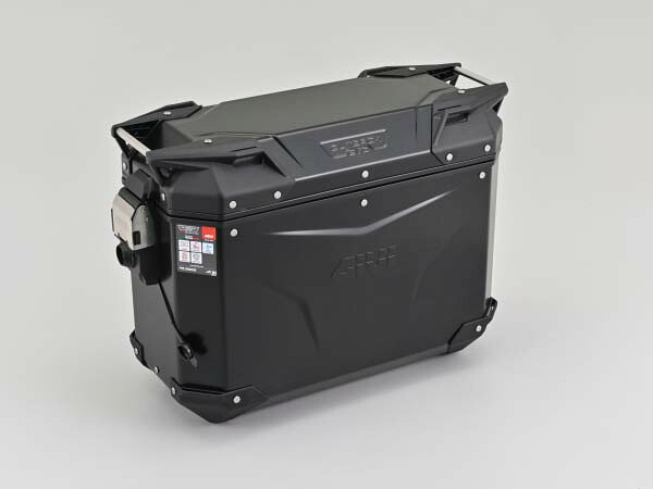 【7月30日出荷】デイトナ GIVI(ジビ) バイク用 サイドケース アルミ製 ブラックライン( 右 ) 37L DAY61279｜PartsBoxSystemJapan
