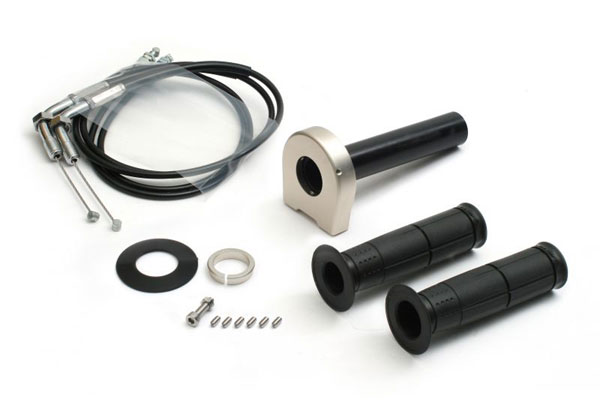 【在庫あり】ACTIVE(アクティブ) TMR専用スロットルキット TYPE-2 Tゴールド 巻取φ28 [ワイヤー:メッキ金具 700mm] 1069173｜PartsBoxSystemJapan