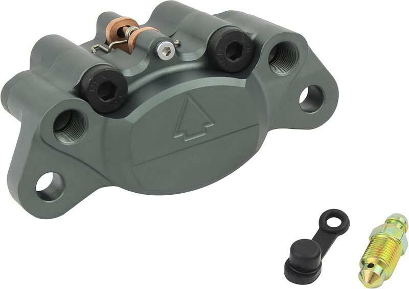 【4月10日出荷】シフトアップ ビレットキャリパー 2pods スモール for160mmディスク ヤジルシロゴ スモークガンメタ 200051-29-10