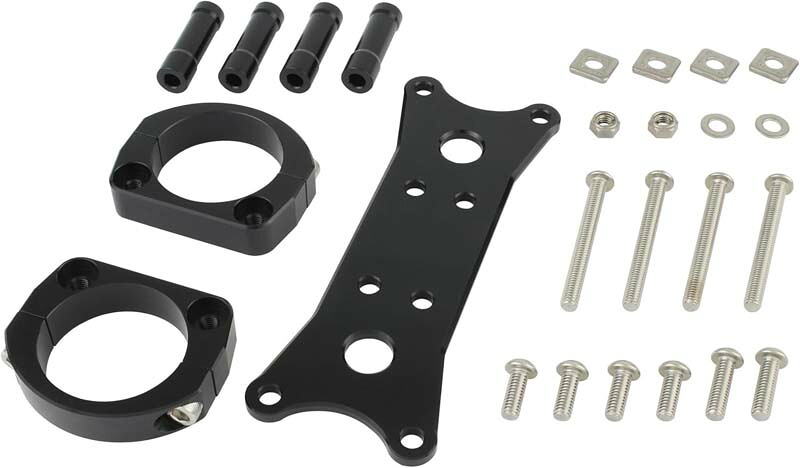 【7月22日出荷】シフトアップ モンキー ホンダ HONDA ビレットスタビライザー Φ27フォーク(ナロー186mmチッピ)用 ブラック 205084-06|PartsBoxSystemJapan