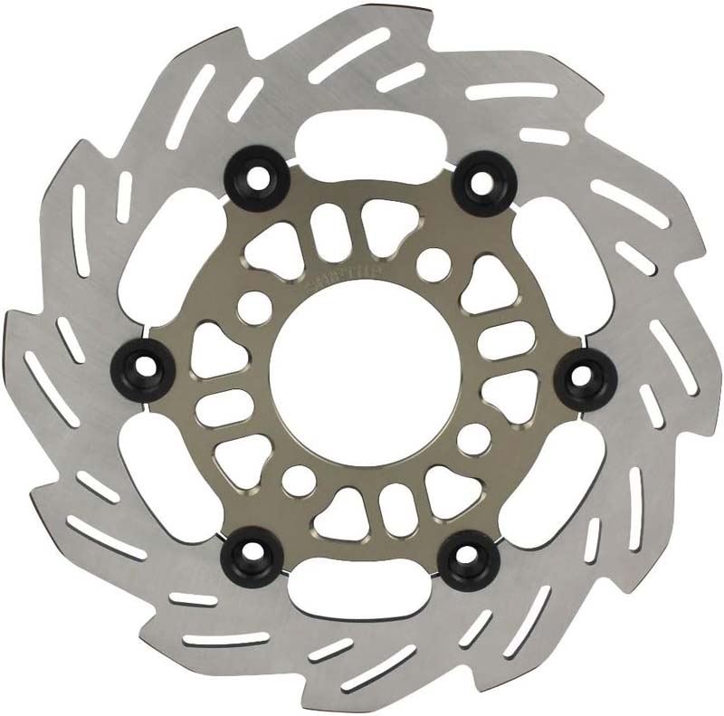 シフトアップ モンキー ホンダ HONDA ウェーブフローティングディスクローター 220mm チタン/ブラック 260056-11