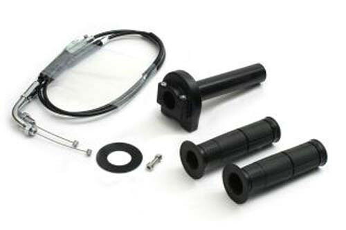 【在庫あり】ACTIVE(アクティブ) VMAX1200 YAMAHA ヤマハ スロットルキット TYPE-1 ブラック 巻取φ32 [メッキ金具] 1061242｜PartsBoxSystemJapan