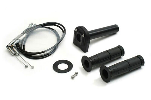 ACTIVE(アクティブ) TMR専用スロットルキット TYPE-3 ブラック 巻取φ28 [ワイヤー:メッキ金具 1050mm] 1067615