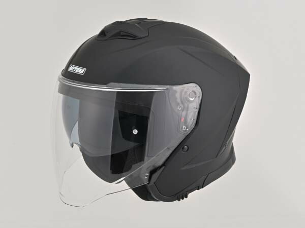 【7月25日出荷】デイトナ DN-006SJ ジェットヘルメット マットブラック M DAY61059｜PartsBoxSystemJapan