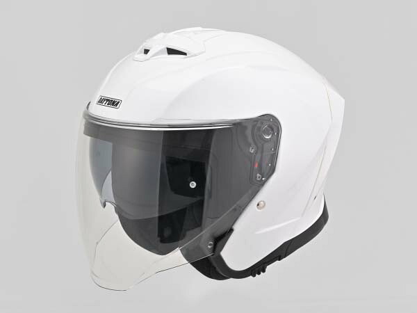 【7月25日出荷】デイトナ DN-006SJ ジェットヘルメット ホワイト M DAY61075｜PartsBoxSystemJapan