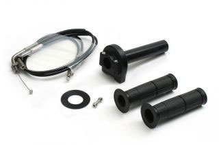 ACTIVE(アクティブ) Z900 KAWASAKI カワサキ スロットルキット TYPE-1 ブラック 巻取φ36 [ステン金具] 1071130SU
