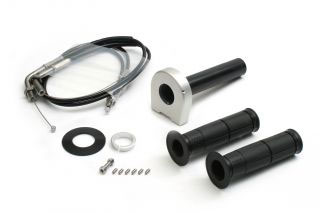 【4月11日入荷予定 受付中】ACTIVE(アクティブ) グロム GROM HONDA ホンダ スロットルキット TYPE-2 シルバー 巻取φ32 [ステン金具] 1074029SU