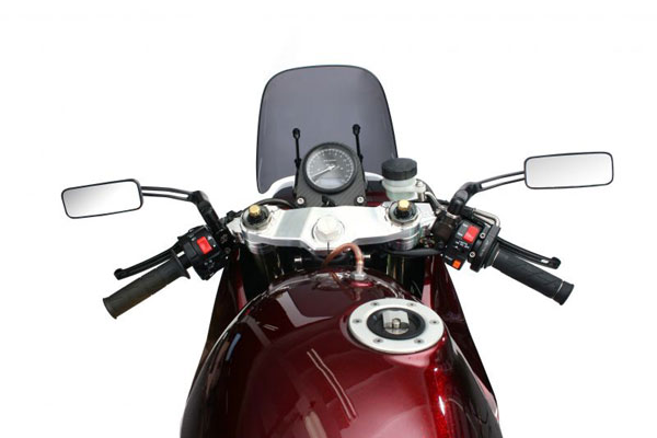 【5月1日入荷予定 受付中】ACTIVE(アクティブ) GSX1100S SUZUKI スズキ コンバーチブルステムキット φ43 ブラック(セパレートハンドル用) 13650002