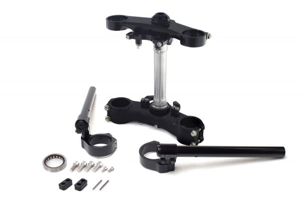 【5月10日入荷予定 受付中】ACTIVE(アクティブ) Z900RS/カフェ KAWASAKI カワサキ コンバーチブルステムキット ブラック(セパレートハンドル仕様) 13670025