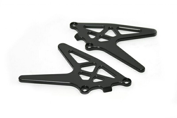 【4月23日入荷予定 受付中】ACTIVE(アクティブ) プレスフォーミングスイングアーム用スタンドフックプレート[ブラック] 15500009