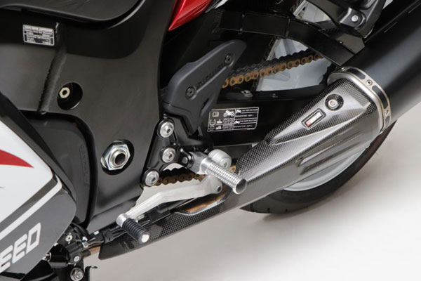 ACTIVE(アクティブ) SUZUKI系 ステップバー (ライダー側) ブラック 17700006B