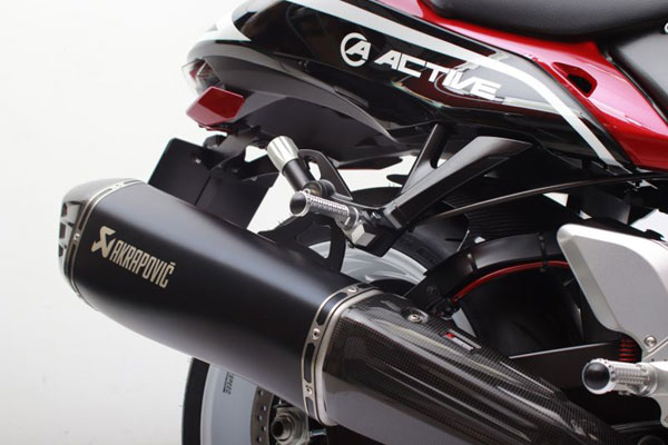 ACTIVE(アクティブ) ハヤブサ GSX-S1000GT SUZUKI スズキ ステップバー (タンデム側) シルバー 17710005S