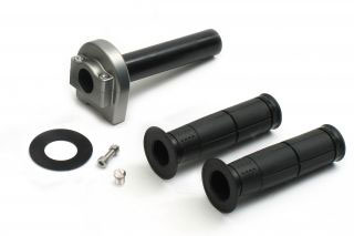 【4月11日入荷予定 受付中】ACTIVE(アクティブ) 390デューク 200デューク 125デューク RC390 KTM スロットルキット TYPE-1 ガンメタ 巻取φ44 1068914