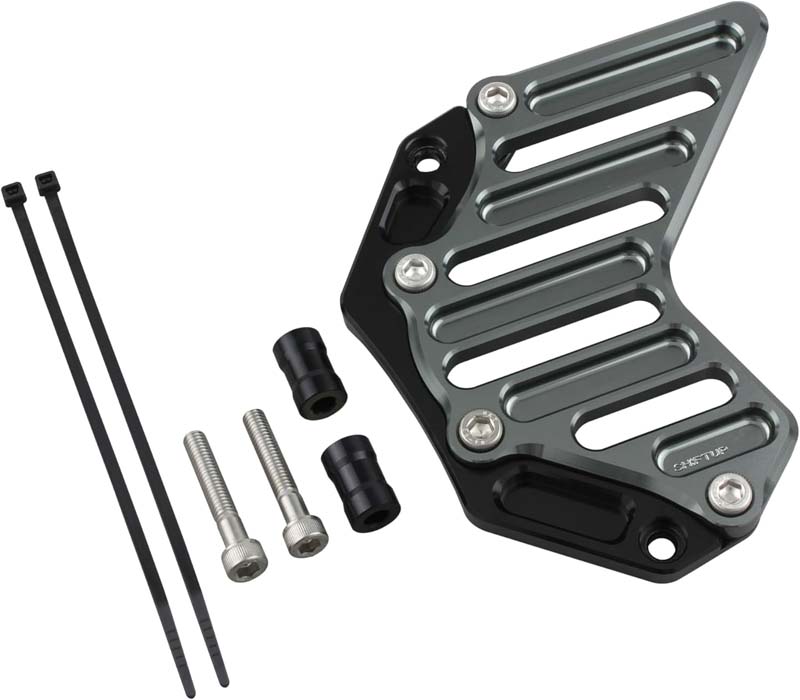 シフトアップ モンキー125 CT125 GROM ビレットスプロケットカバー ブラック/ガンメタ 290201-69