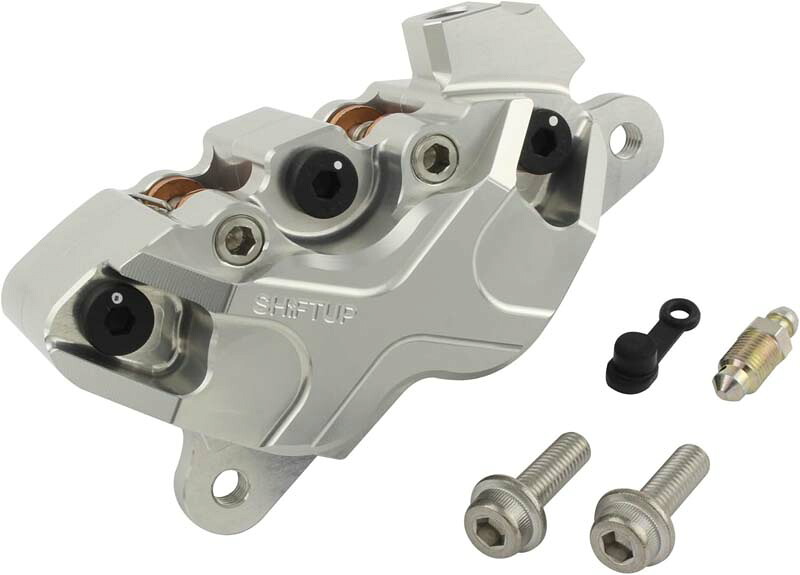 【4月18日出荷】シフトアップ モンキー125 CT125 GROM ブレーキ ビレット4podsキャリパー (クリア) 290255-00