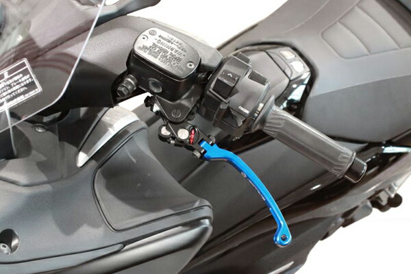 【7月27日入荷予定 受付中】ACTIVE(アクティブ) TMAX530/560 YAMAHA ヤマハ STFブレーキレバー(左) ブルー 12031405|PartsBoxSystemJapan