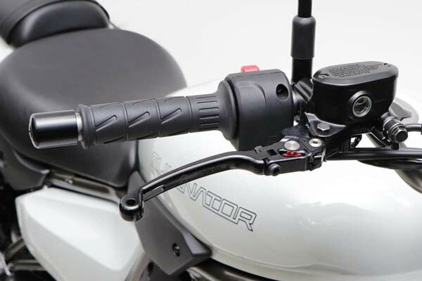【7月31日入荷予定 受付中】ACTIVE(アクティブ) ニンジャ250/400 Z250/400 エリミネーター KAWASAKI カワサキ STFブレーキレバー[ガンメタ] 12070301｜PartsBoxSystemJapan