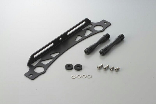 【5月21日入荷予定 受付中】ACTIVE(アクティブ) GPZ750R GPZ900R KAWASAKI カワサキ ラウンドオイルクーラーステーセット 9インチ10段 ブラック仕様 14057034B