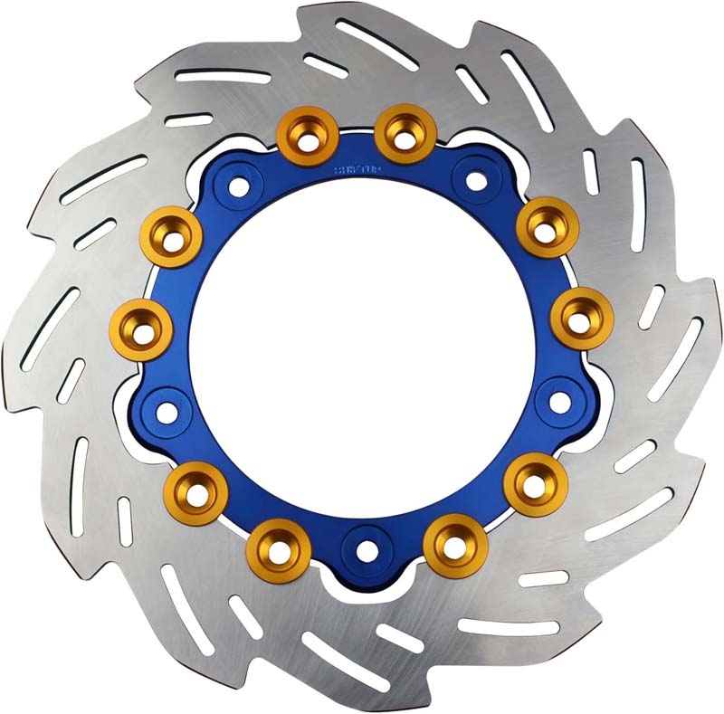 シフトアップ モンキー125 GROM DAX125 ブレーキ フロントウェーブディスクローター220mm (純正サイズ）BL/GD 290054-01