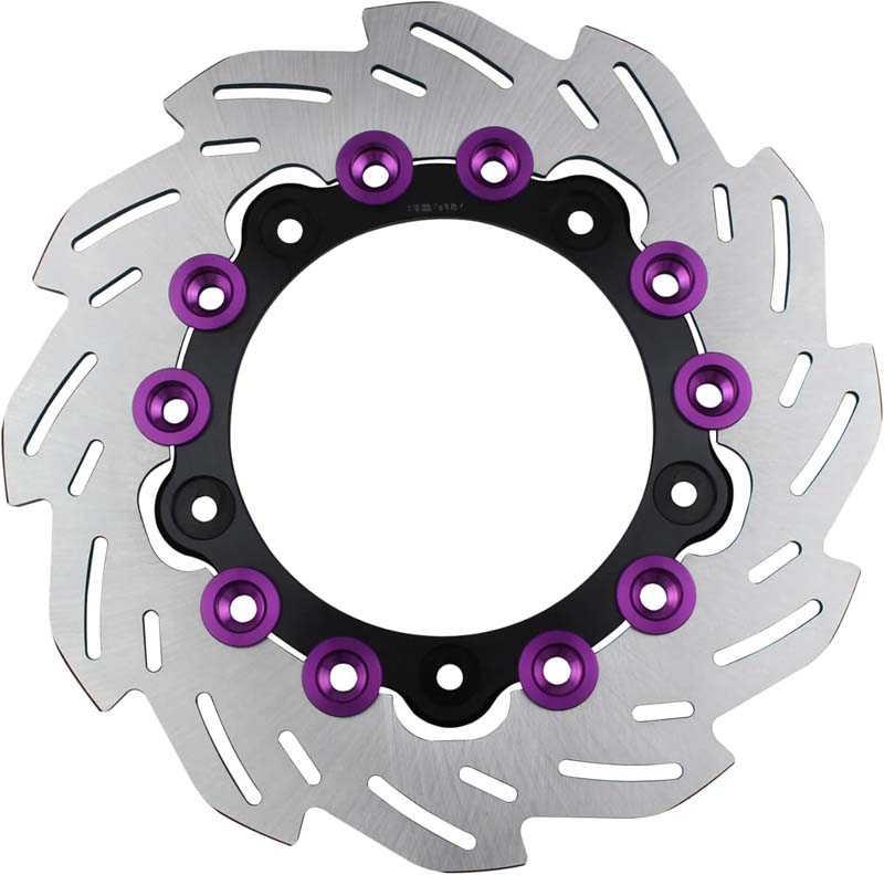 シフトアップ モンキー125 GROM DAX125 ブレーキ フロントウェーブディスクローター220mm (純正サイズ）BK/BB 290055-06