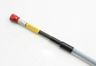 ビルドアライン ユニバーサルホース[ガイド付] アルミ スモーク ホース全長 1535mm MA31495S