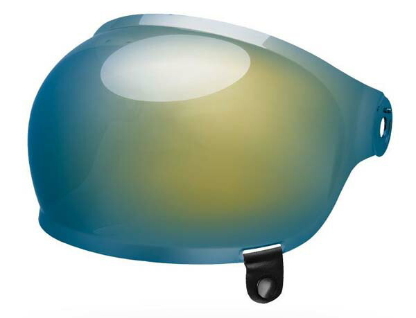 【在庫あり】BELL HELMETS ベル ヘルメット バブルシールド[ゴールドイリジウム] JP8013380｜PartsBoxSystemJapan