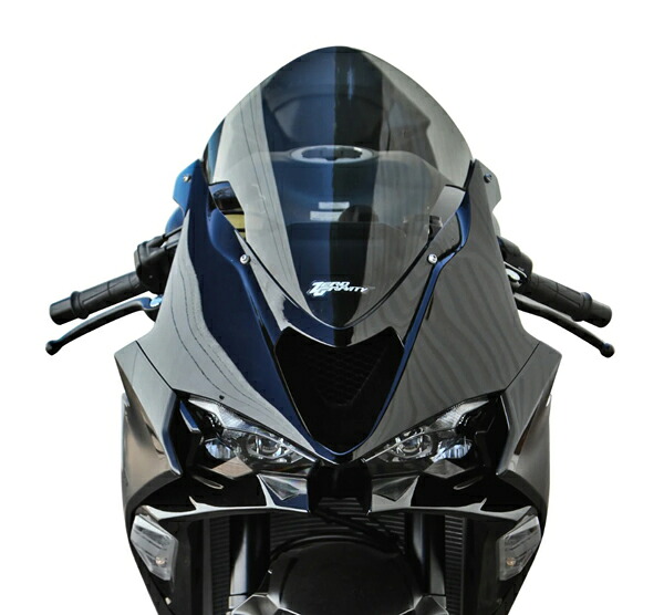【在庫あり】ゼログラビティ ZX-6R(2024～2026) KAWASAKI カワサキ スクリーン コルサ[スモーク] 2424802｜PartsBoxSystemJapan