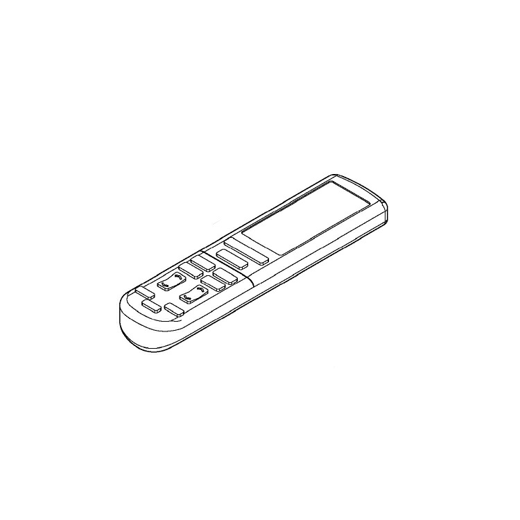 ダイキン DAIKIN エアコン用ワイヤレスリモコン 2484781 ARC472A86