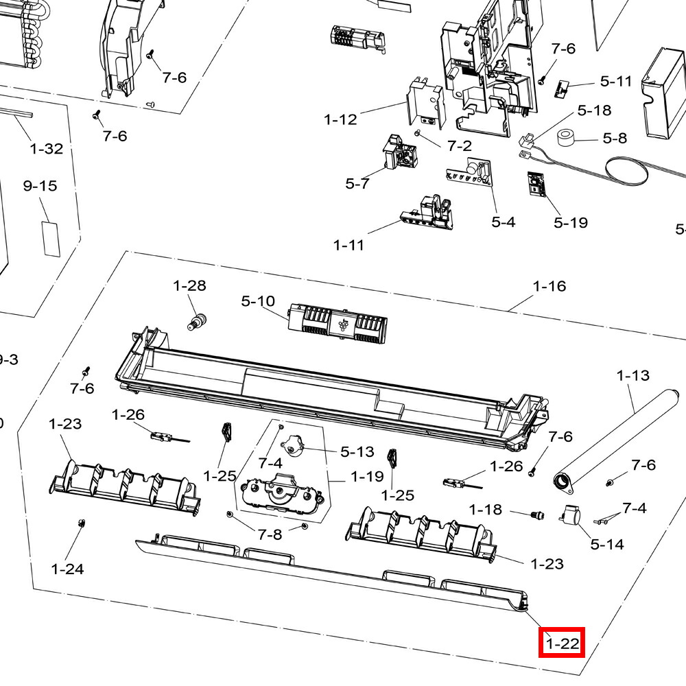 楽天市場】シャープ SHARP エアコン 気流パネル 2051583644 : パーツ