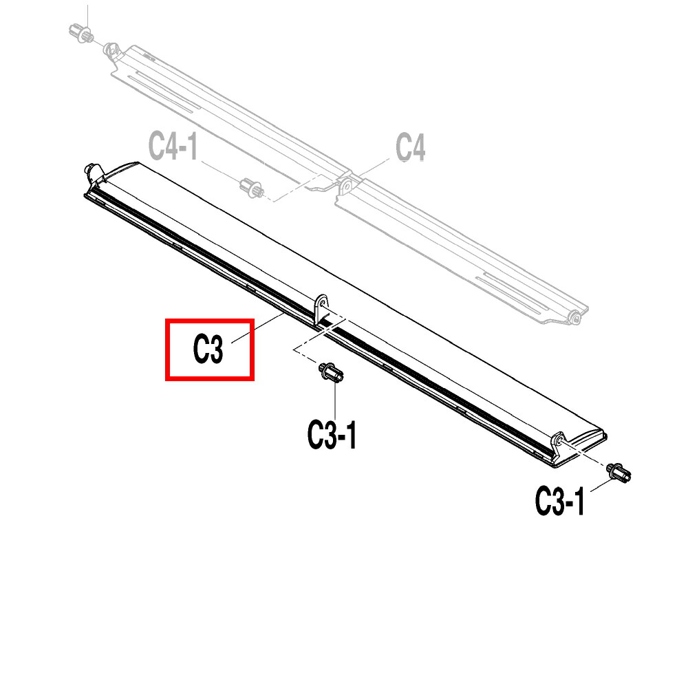 楽天市場】175304J エアコン用フラップ 【純正品 新品】( 上下