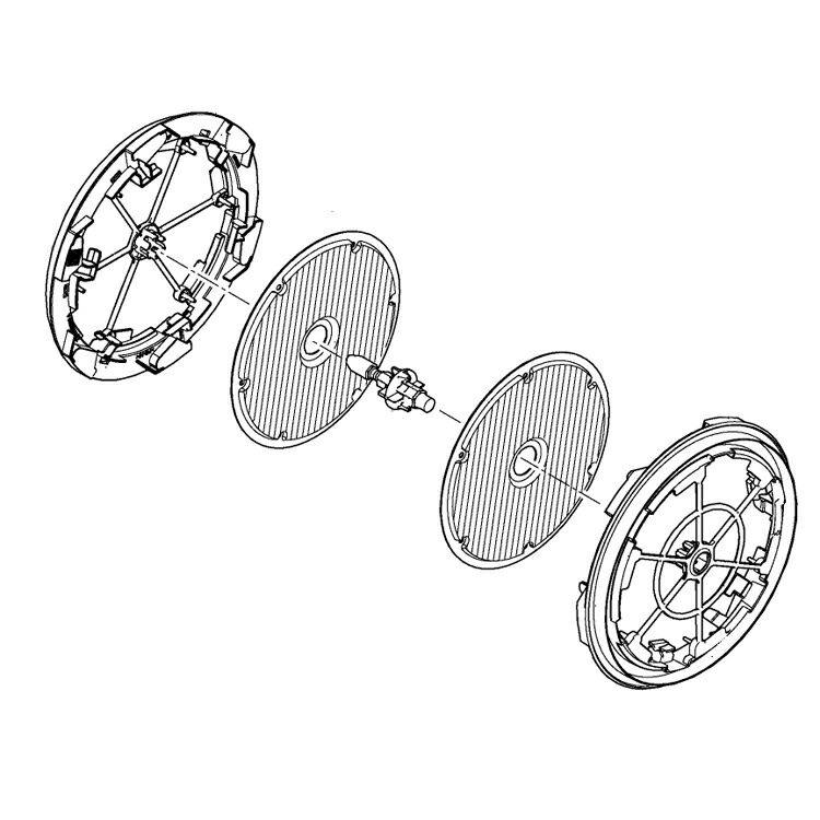 楽天市場】【在庫あり】ダイキン DAIKIN 空気清浄機用加湿ロータ組立品