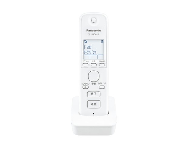 上品 パナソニック Panasonic ファクス用受話器 ホワイト用 PNLXT1001Z