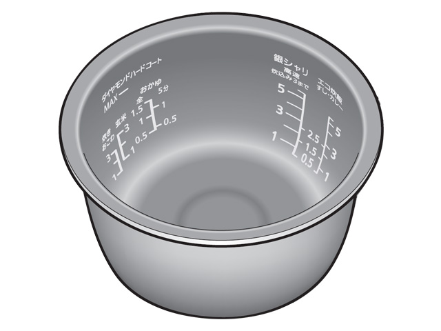 パナソニック Panasonic 炊飯腕っこき内釜 ARE50-L71 キッチン家電用アクセサリー・部品-キッチン家電-炊飯器用アクセサリー