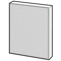 シャープ SHARP 空気清浄機用集じんフィルター（制菌HEPAフィルター） FZ-M50HF