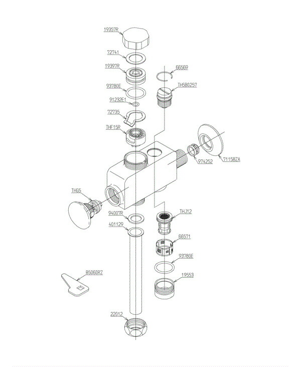 TOTO 室内用便器 立ち小便器閃光電球弁膜 T600PN
