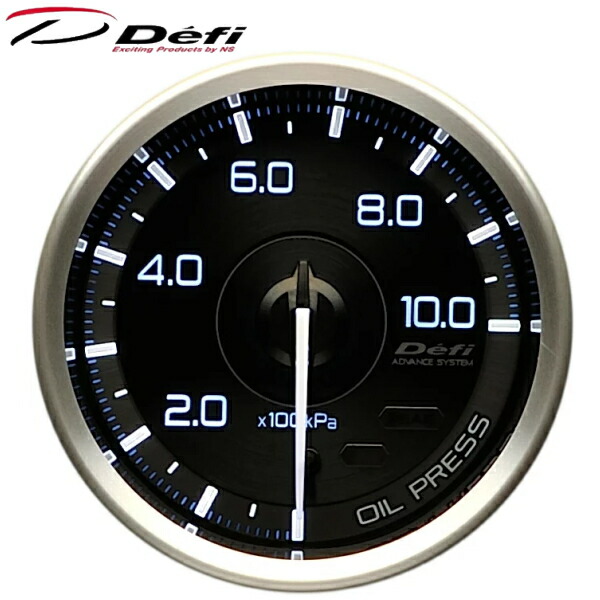 楽天市場】Defi Racer Gauge N2 60φ青燃圧計 圧力計 0〜1000kPa : PartsDepot