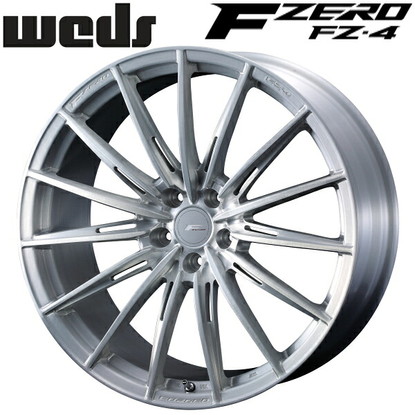 Weds F ZERO FZ-4 ブラッシュド ホイール1本価格8.5J-20インチ 5穴/PCD114.3 インセット+48 ハブ径:73φ 座面形状:M12 60°テーパー座、M14 60°テーパー座【代引不可】|PartsDepot